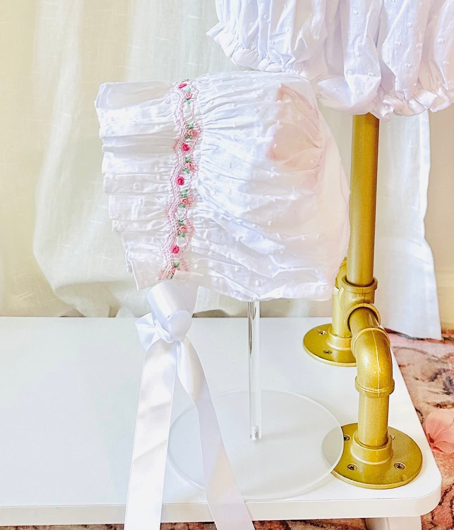 Heirloom Rose Bonnet