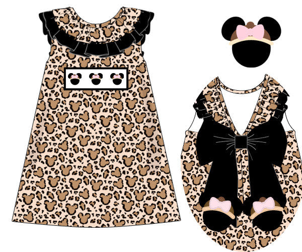 Smocked Safari Dress