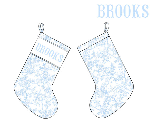 Pre-Order Blue Spruce Stocking