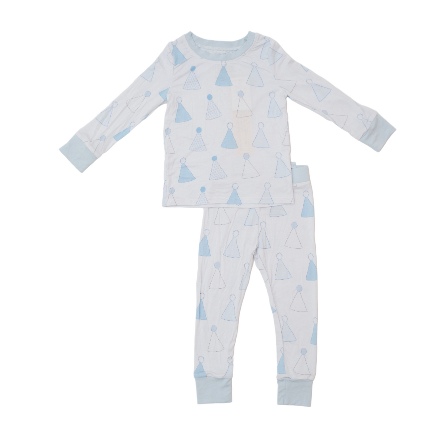 Birthday hats bamboo pajamas for boys