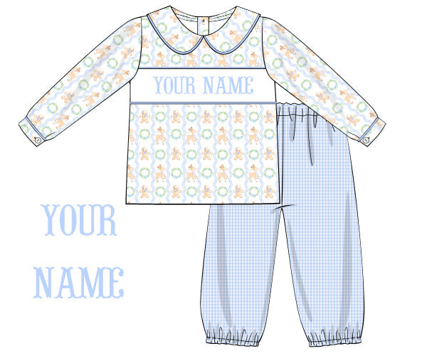 Reindeer Pant Set Boys