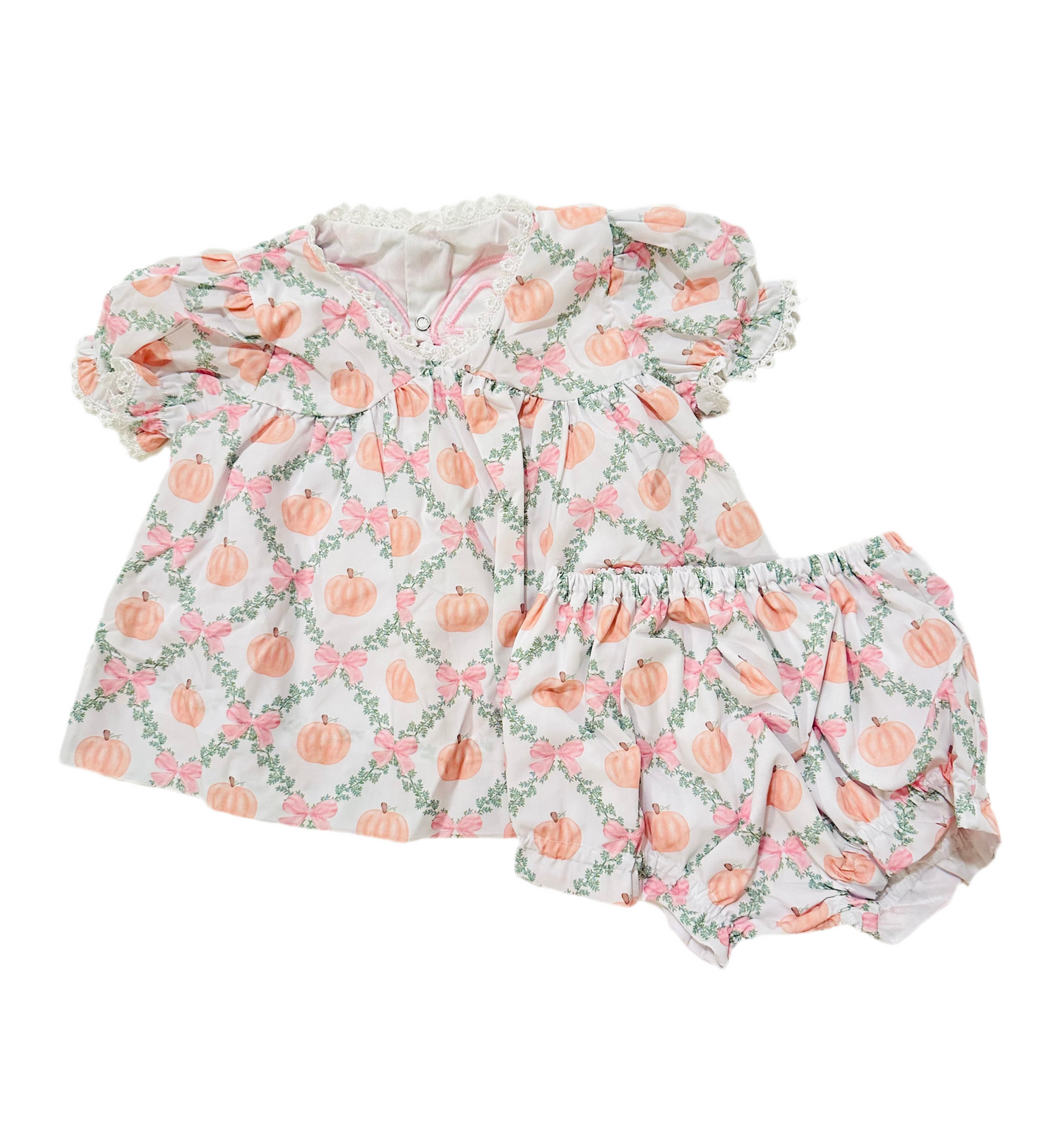 Blush Harvest Diaper Set