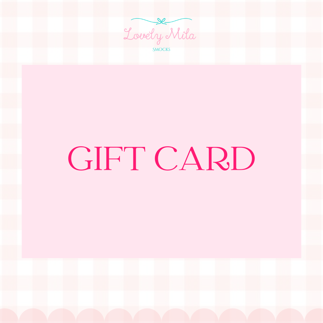 Lovely Mila Smocks Gift Card
