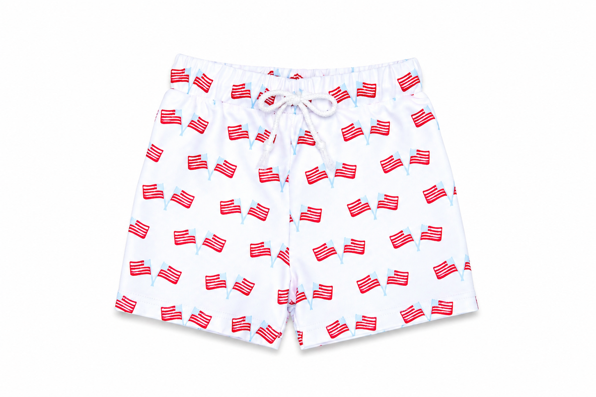 All American Swim Shortie Boys
