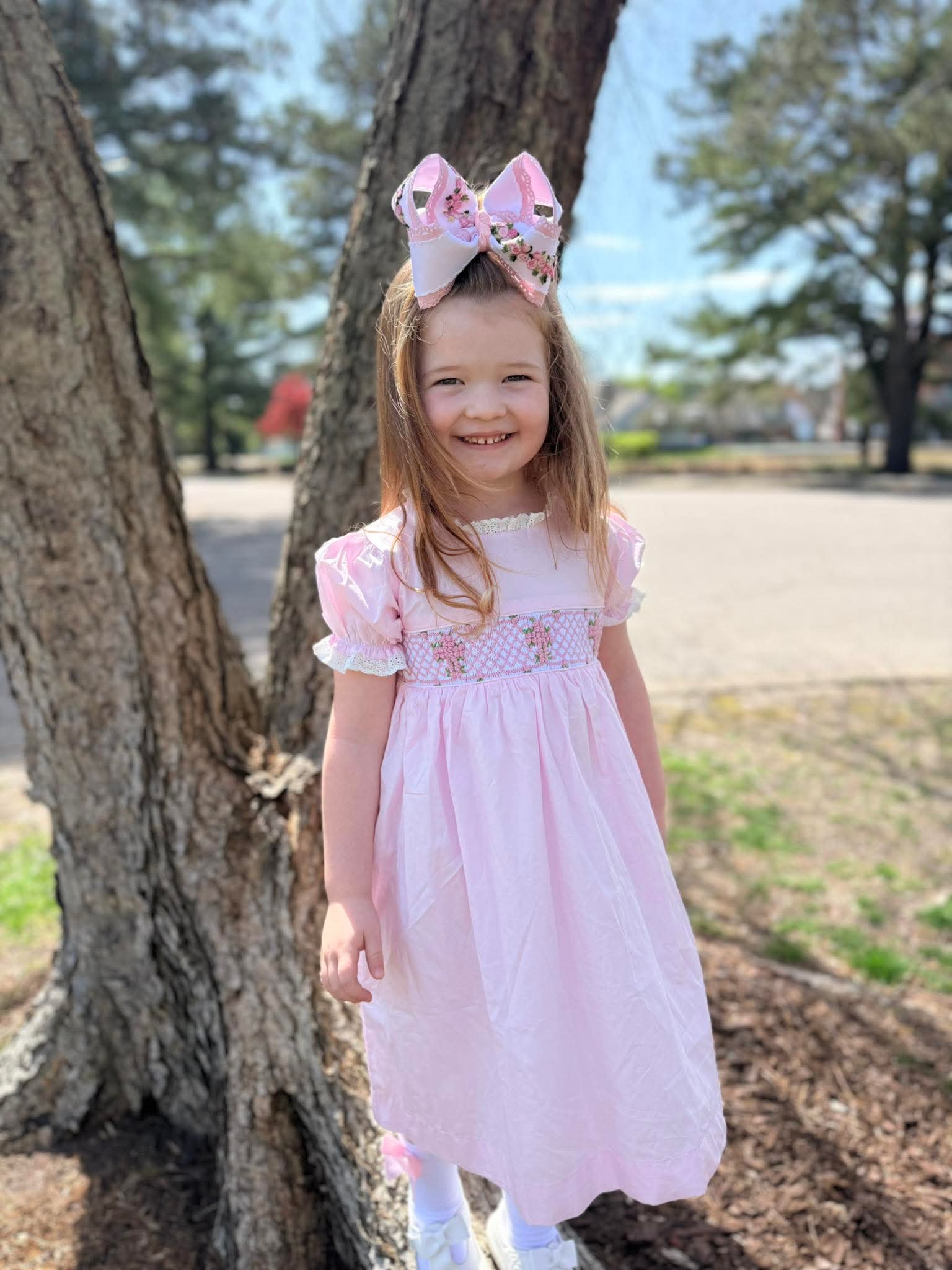 pink heirloom dress The Duchess Heirloom Dress in Pink 2T