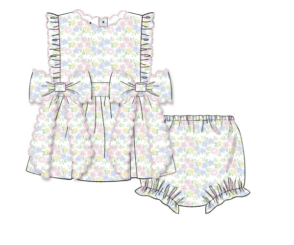 Posh Petal Diaper Set