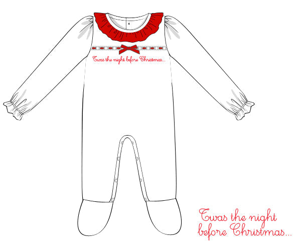 The Night Before Romper