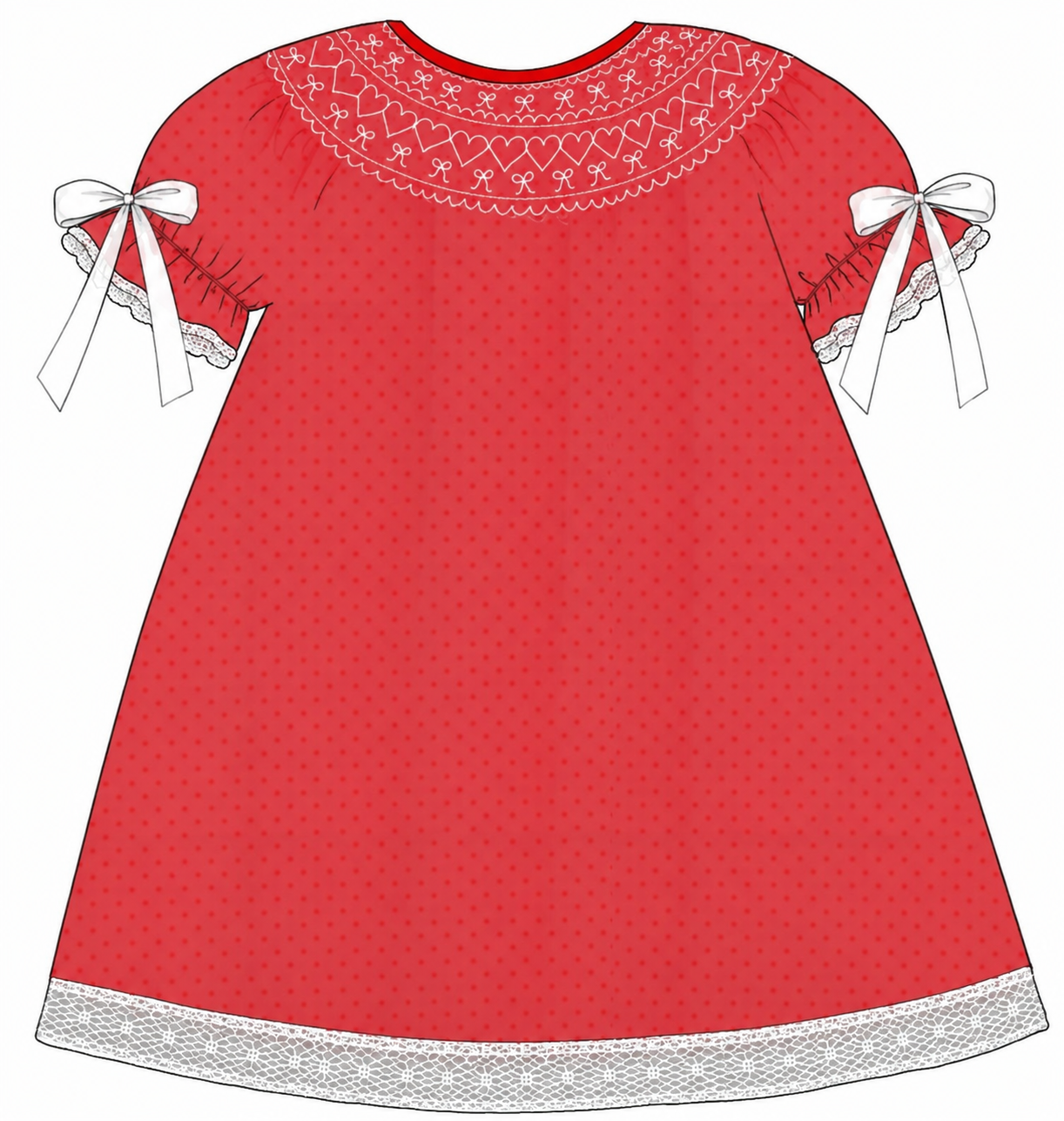 Be Mine Smocked Dress