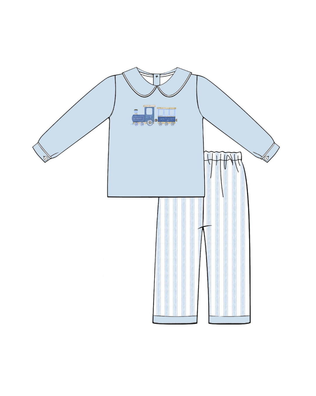 Train Pant Set for Boys