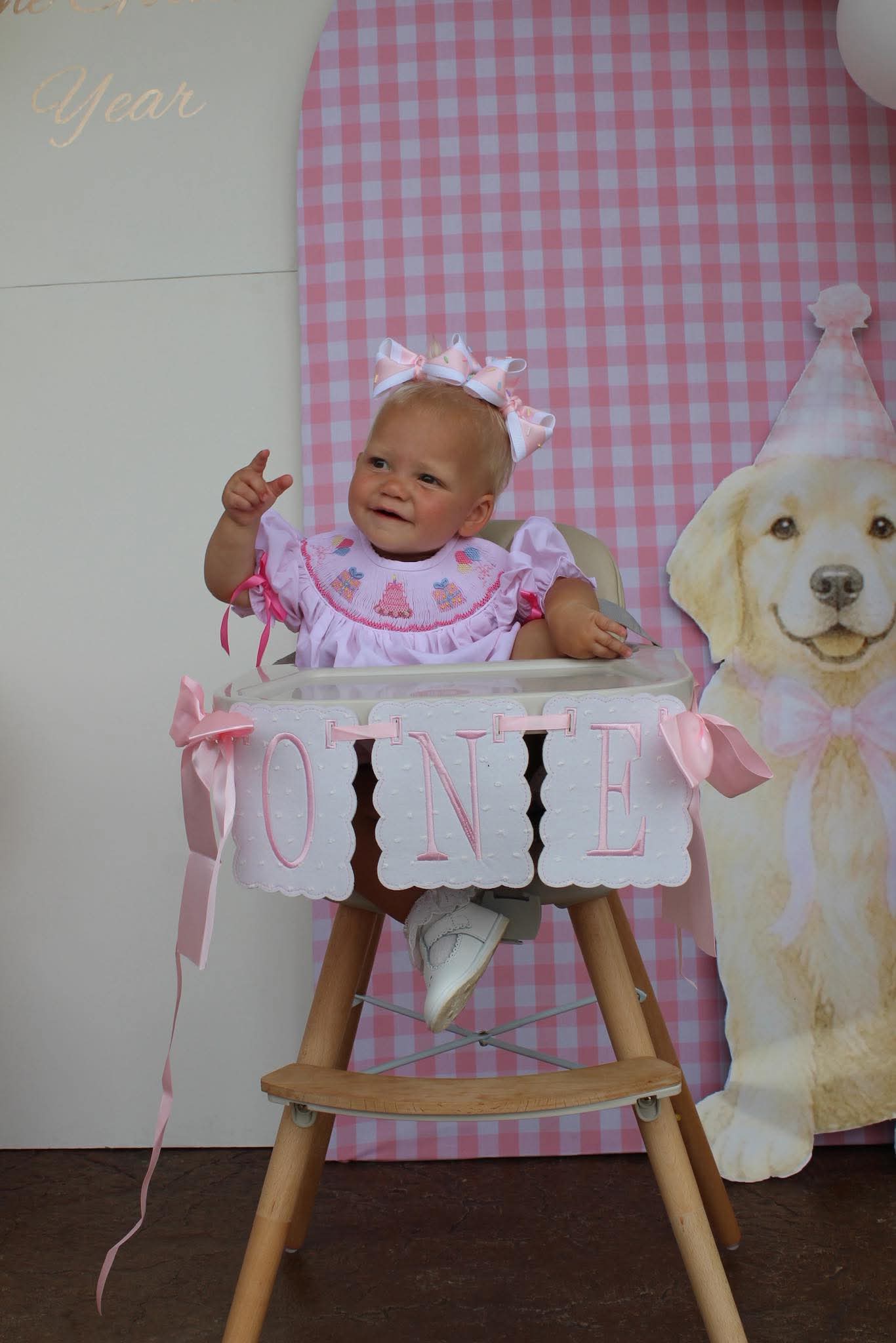 Birthday Smocked Bubble