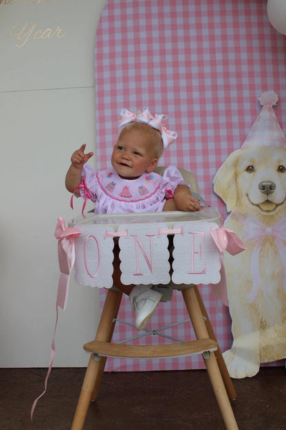Birthday Smocked Bubble