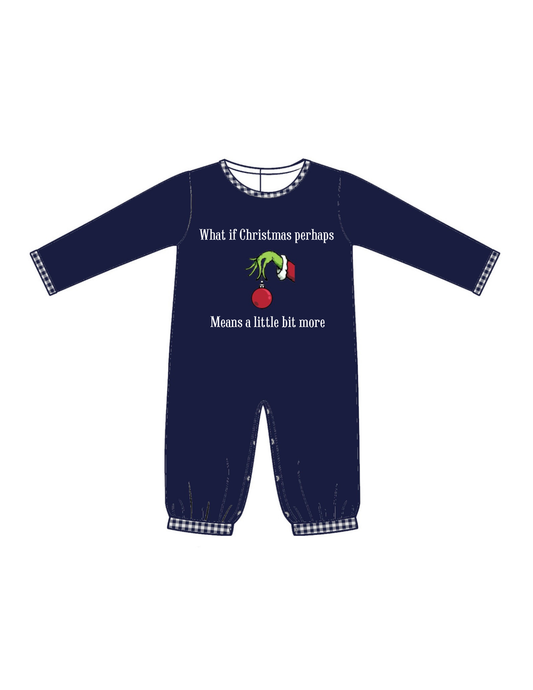 Mr. Mean One French Knot Boy Longhall