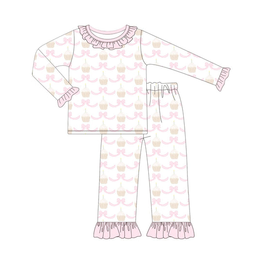 Girls Birthday Loungewear Set