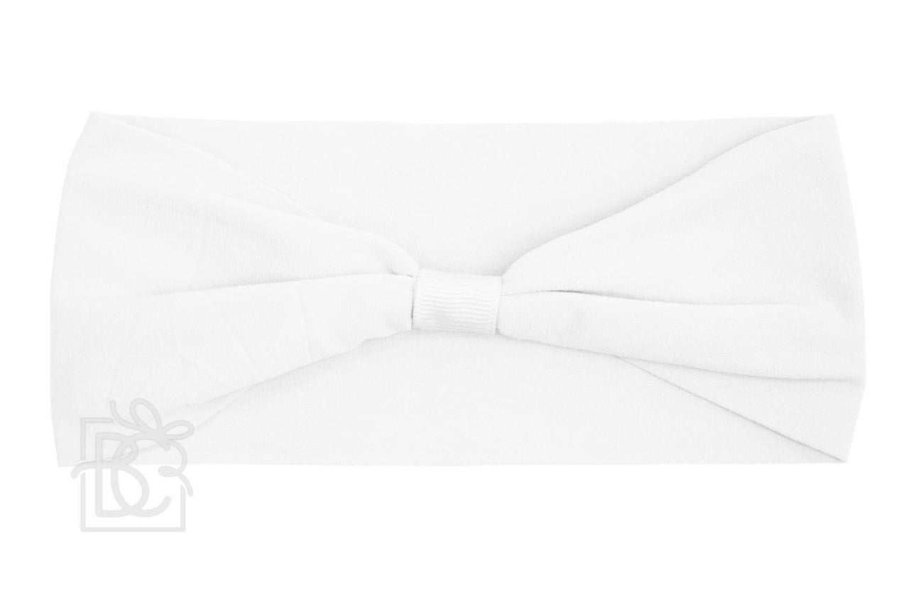 Wide Add-A-Bow Nylon Headband