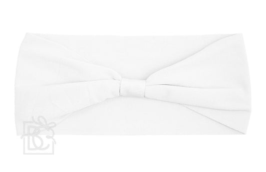 Wide Add-A-Bow Nylon Headband