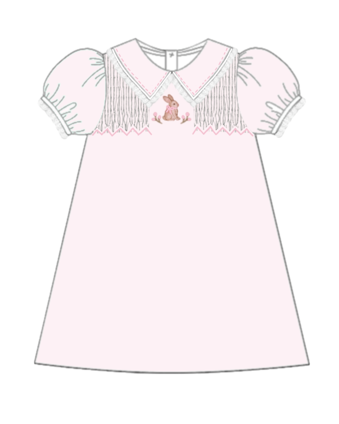 Little Hareloom Smocked Dress