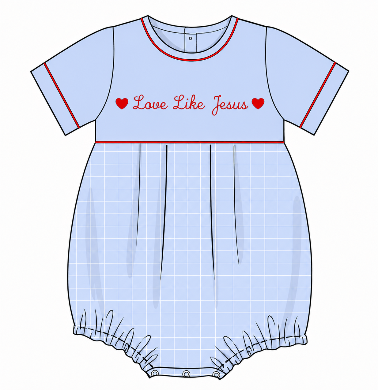 Love Like Jesus Bubble for Boys