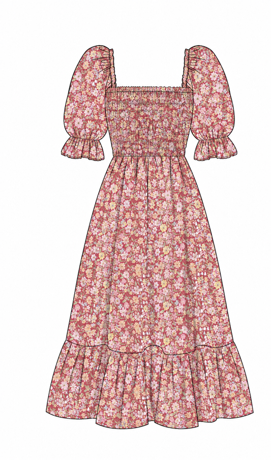 Women’s Autumn Meadow Dress
