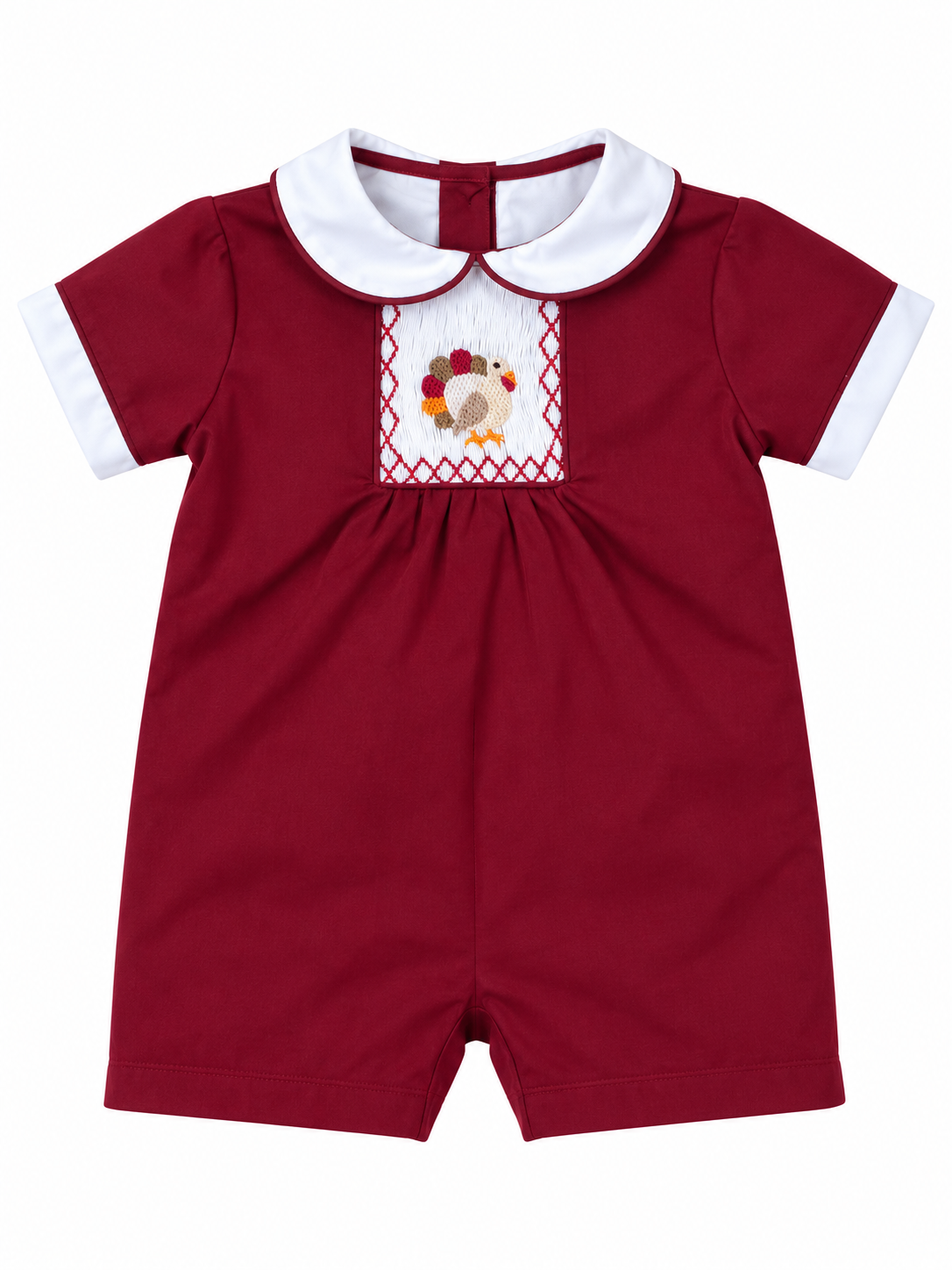 Turkey Time Smocked Romper