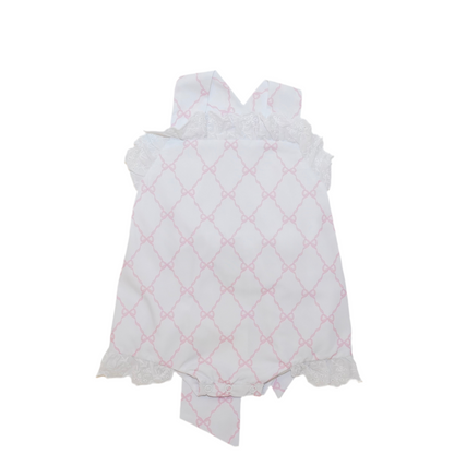 Bow Trellis Sunsuit