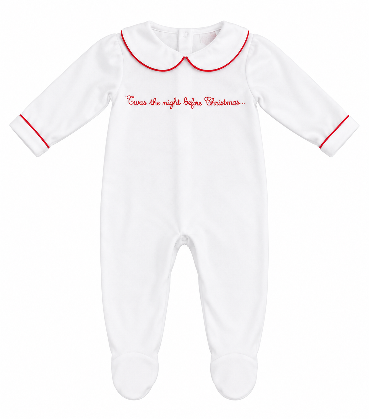 The Night Before Romper Boys