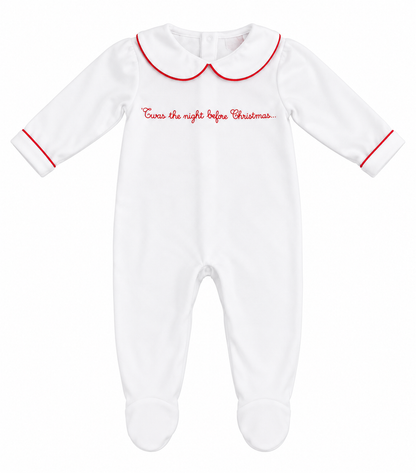 The Night Before Romper Boys