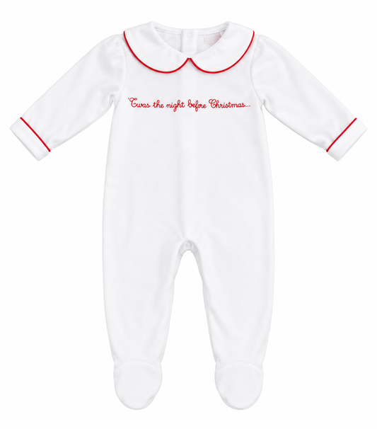 The Night Before Romper Boys
