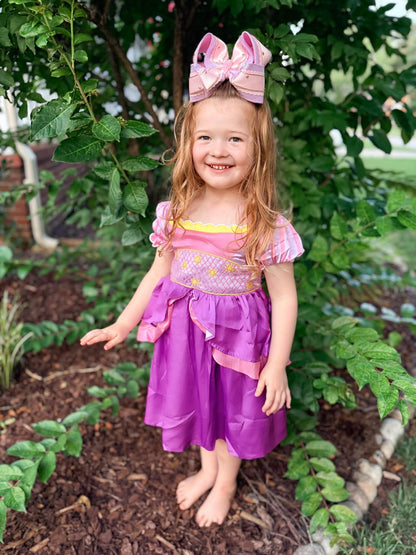 Smocked Tower Princess Dress