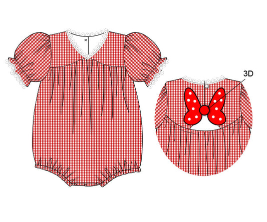 Pre-Order Little Red Bow Bubble
