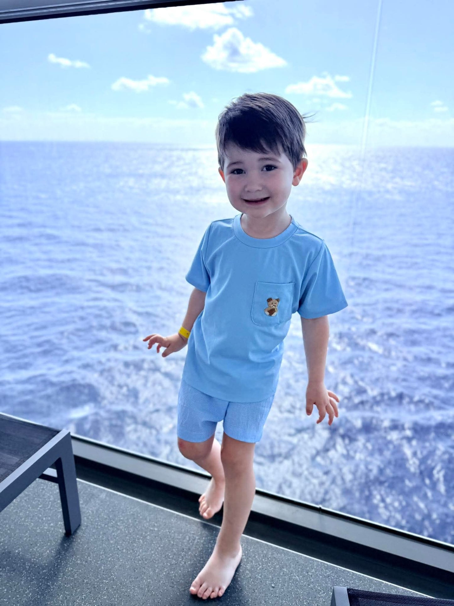 Teddy Boy Short Set
