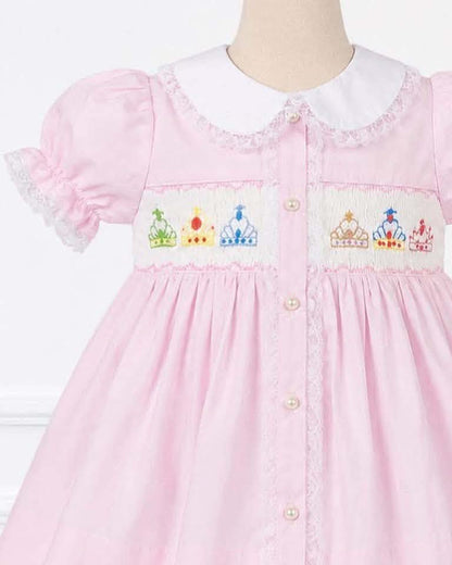 Enchanted Crowns Smocked Dress