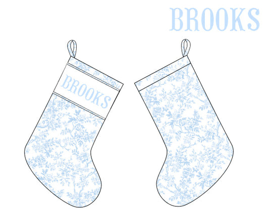 Pre-Order Blue Spruce Stocking