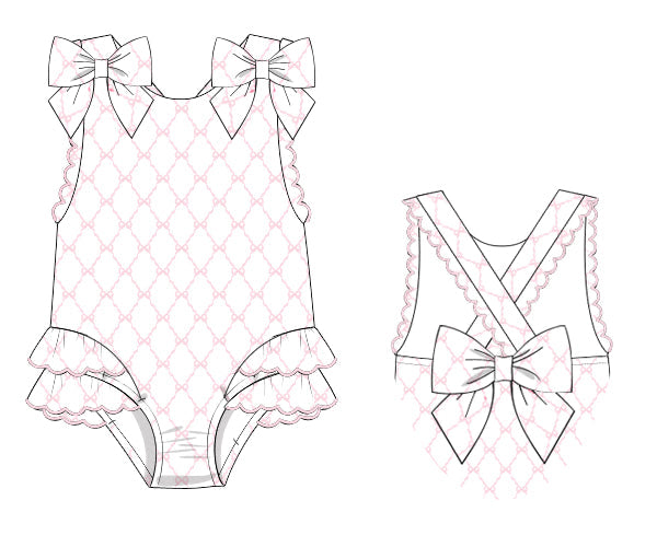 Bow Trellis Swimsuit
