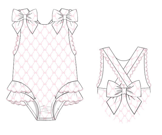 Bow Trellis Swimsuit