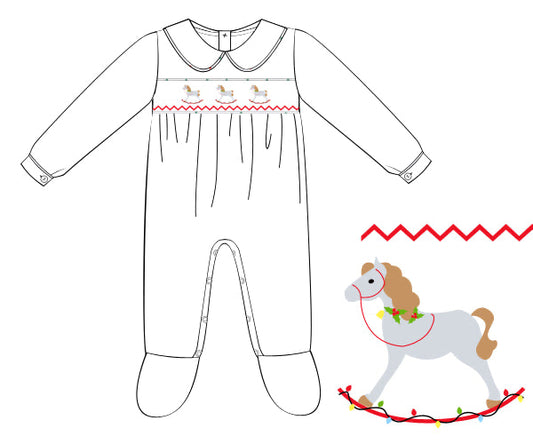 Pre-Order Boys in Toyland Romper