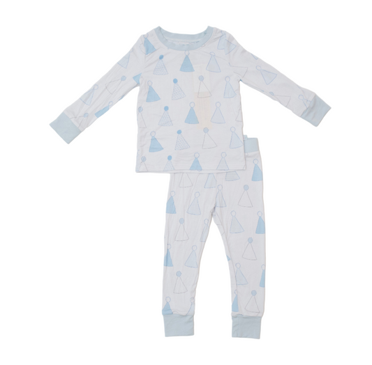 Birthday hats bamboo pajamas for boys 