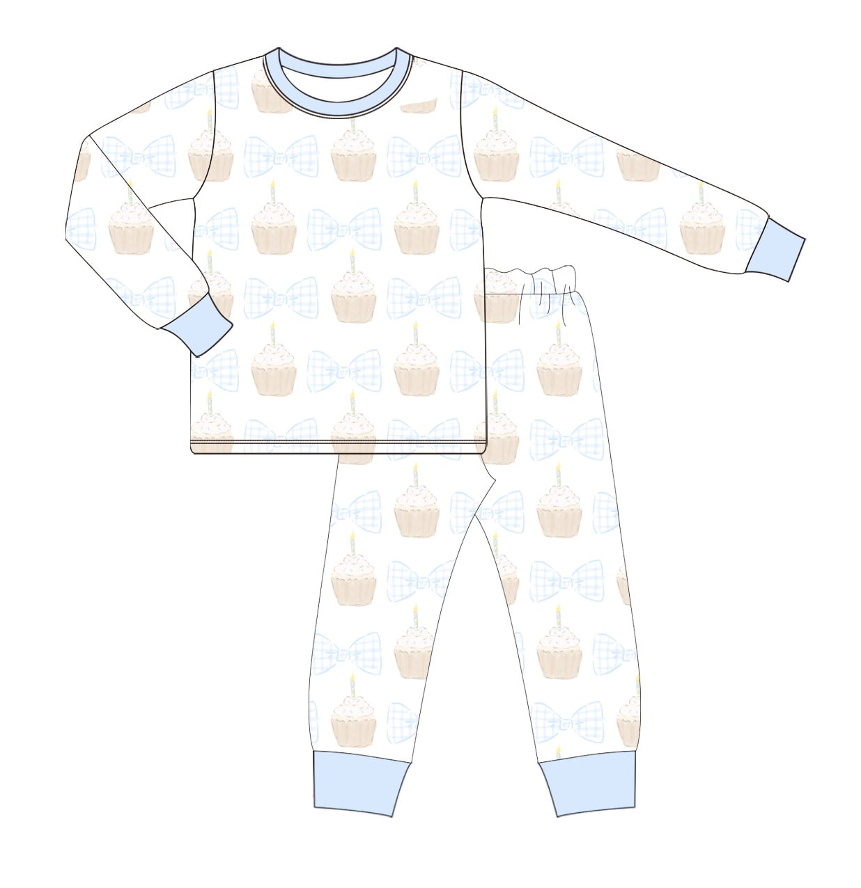 Boys Birthday Loungewear Set