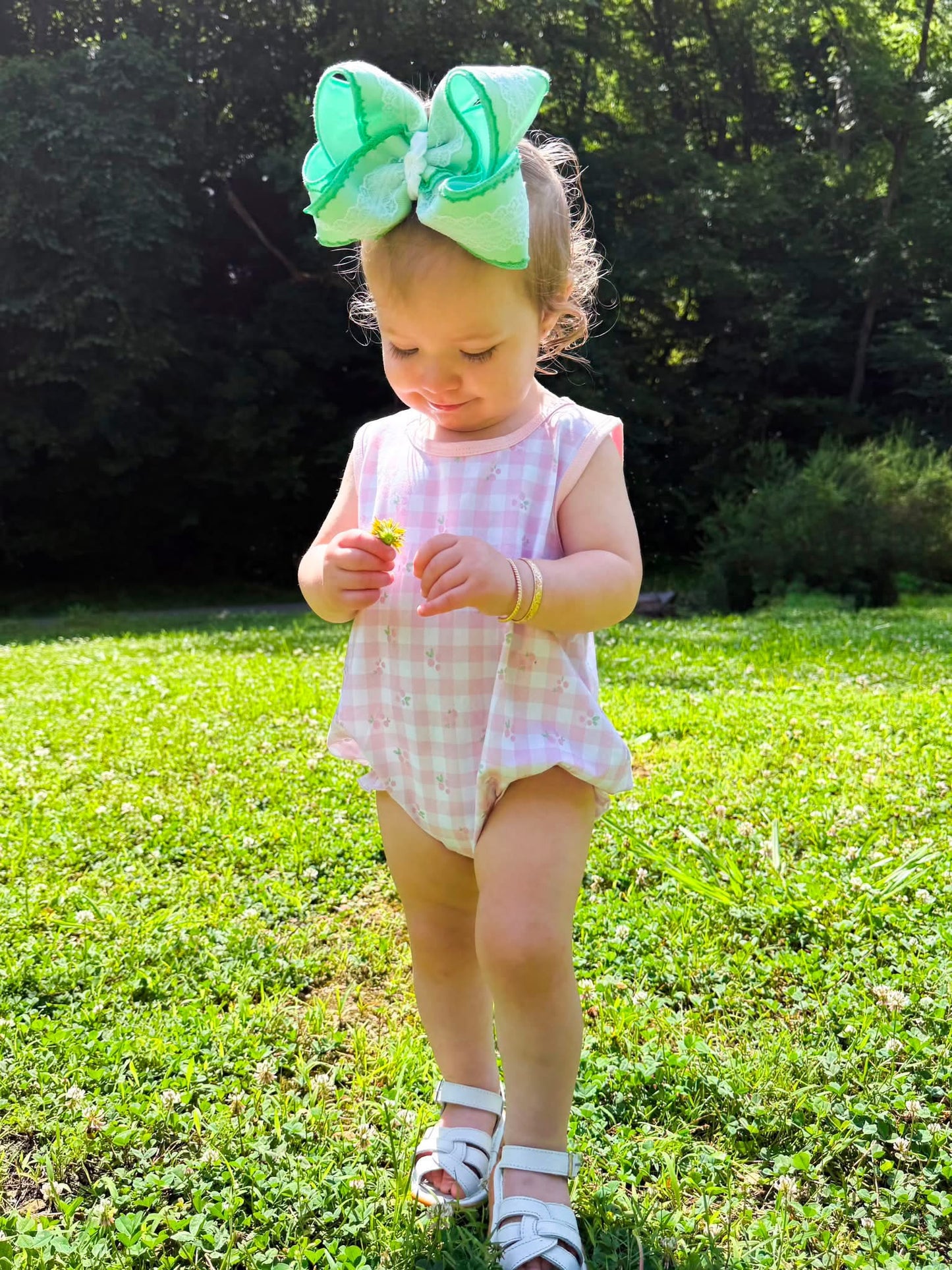 Knit Floral Play Bubble