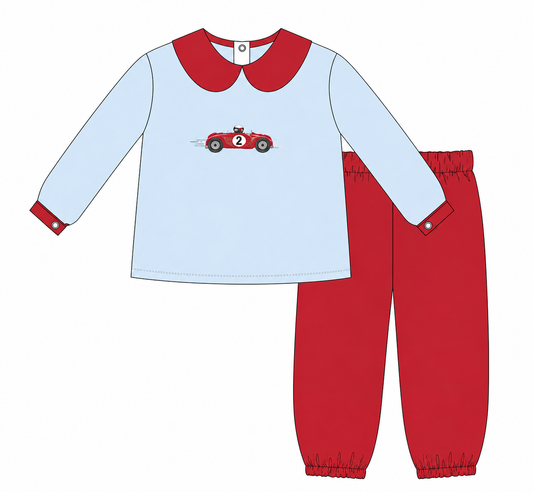 Race Car Pant Set