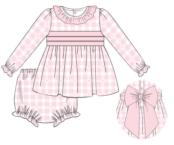 Candy Hearts Diaper Set