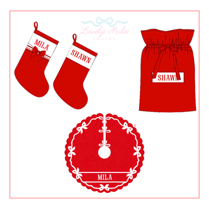 Red Christmas Accesories