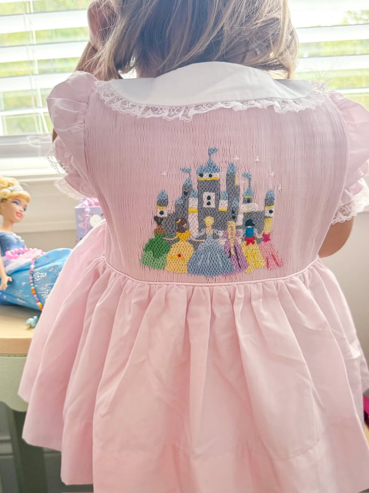 Enchanted Crowns Smocked Dress