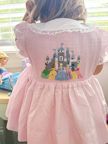 Enchanted Crowns Smocked Dress