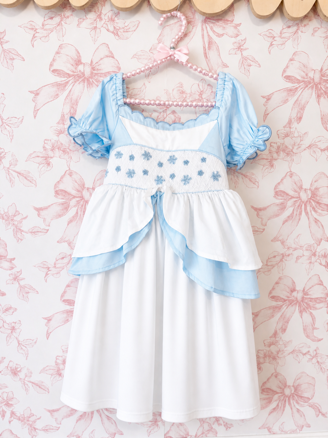 Smocked Ice Princess Dress