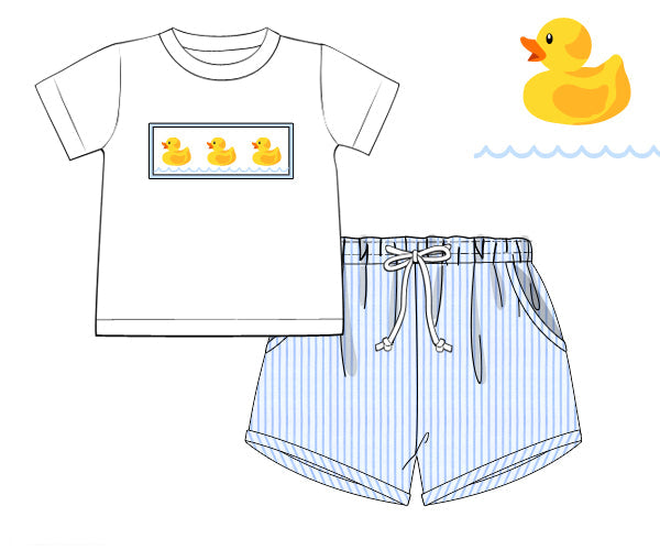 Ducks Shortie Set Boys
