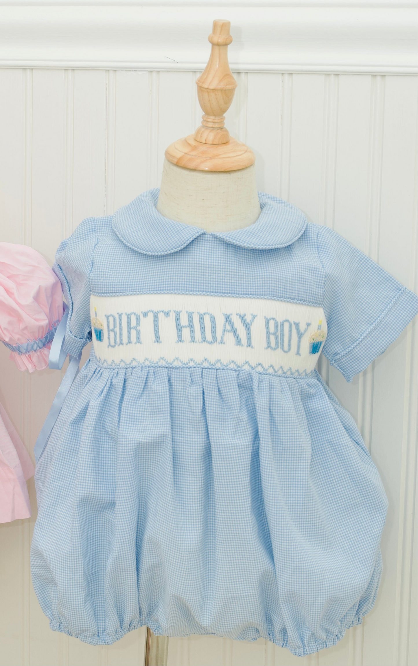 Birthday Boy Cupcake Bubble