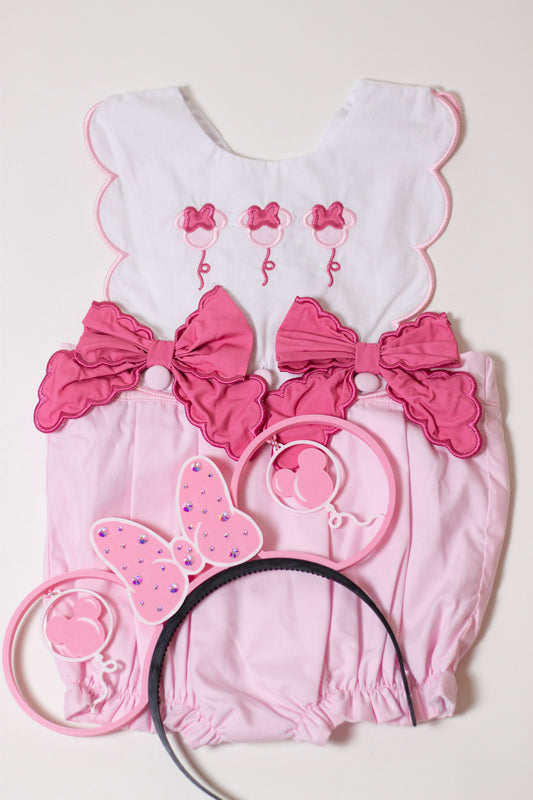 Children’s outfits from Balloon Inspired Collection with whimsical details.