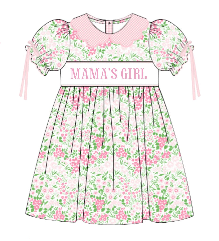 Floral Mama’s Girl Petal Pop Dress