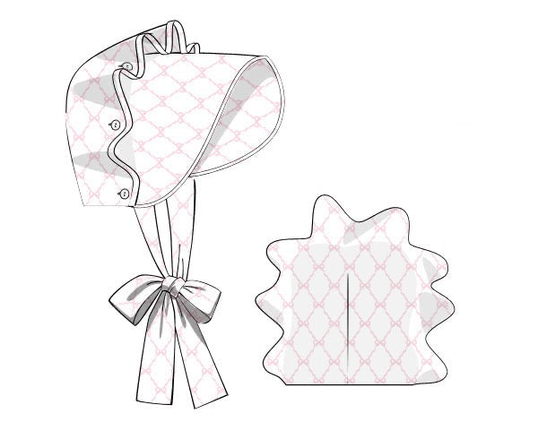 Bow Trellis Bonnet