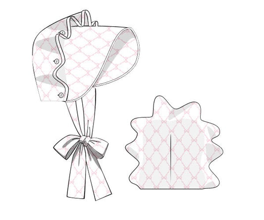 Bow Trellis Bonnet